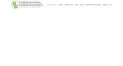 Desktop Screenshot of chroscielewska-chroscielewski.com